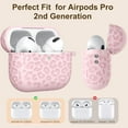 thumbnail image 2 of Comvin for AirPods Pro 2 & AirPods Pro Case, Cute Soft Leopard Silicone for Airpod Case, 2 of 8