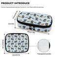thumbnail image 7 of Jiueut Dachshund Insulin Storage Bag Hot Dog Insulin Bag for Kids Insulin Refrigeration Storage Bag Storage Bags with Zipper for Travel Diabetic Supply Bag with Extra Room, 7 of 7