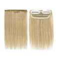 thumbnail image 3 of SEGO Thick Clip in Mini Human Hair Extensions for Women Adding Hair Volume Seamless Short Straight Clip in Human Hair Pad Hairpieces Topper for Thinning Hair, 3 of 8