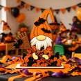 thumbnail image 5 of CSEONE Indoor Halloween Decor, 2D Halloween Pumpkin Ghost Table Decor, Wooden Standee Mantel Shelf Decoration, Flat Halloween Decor for Festive Party Display, A, 5 of 7