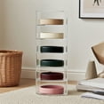 thumbnail image 4 of BinKFF Acrylic Belt Organizer for Closet, 2/3/4/5/6 Layers Belt Display Case Transparent Storage Holder for Belt, Watches, Jewelry, Bracelets, Makeup and Other Accessories, 4 of 8
