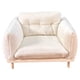 thumbnail image 4 of Sillón de casa de muñecas, 10 x 8 x 6,5 cm, escala 1:12, muebles para casa de muñecas, elegante sala de estar. Blanco, 4 of 9