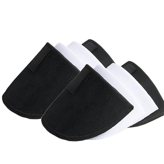 TELOLY 4 Pairs Shoulder Pads for Women Clothes,No-Sewing Required Anti-Slip Detachable Reusable Soft Sponge Shoulder Pads for Blazer Clothes Sewing Accessories