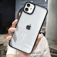 thumbnail image 1 of Funda de teléfono transparente a prueba de golpes con parachoques colorido para iPhone 14 13 12 Mini 11 Pro Max XR X XS 8 7 Plus SE 2022, funda trasera transparente Tan Jianjun unisex, 1 of 2