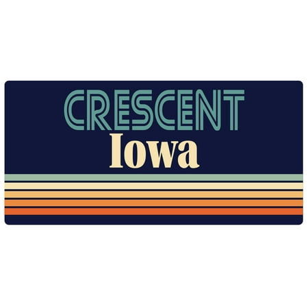

Crescent Iowa 5 x 2.5-Inch Fridge Magnet Retro Design