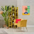 thumbnail image 2 of Inhale Exhale Flower Vase Canvas Wall Art, design by Nabeela Rumi, 2 of 8