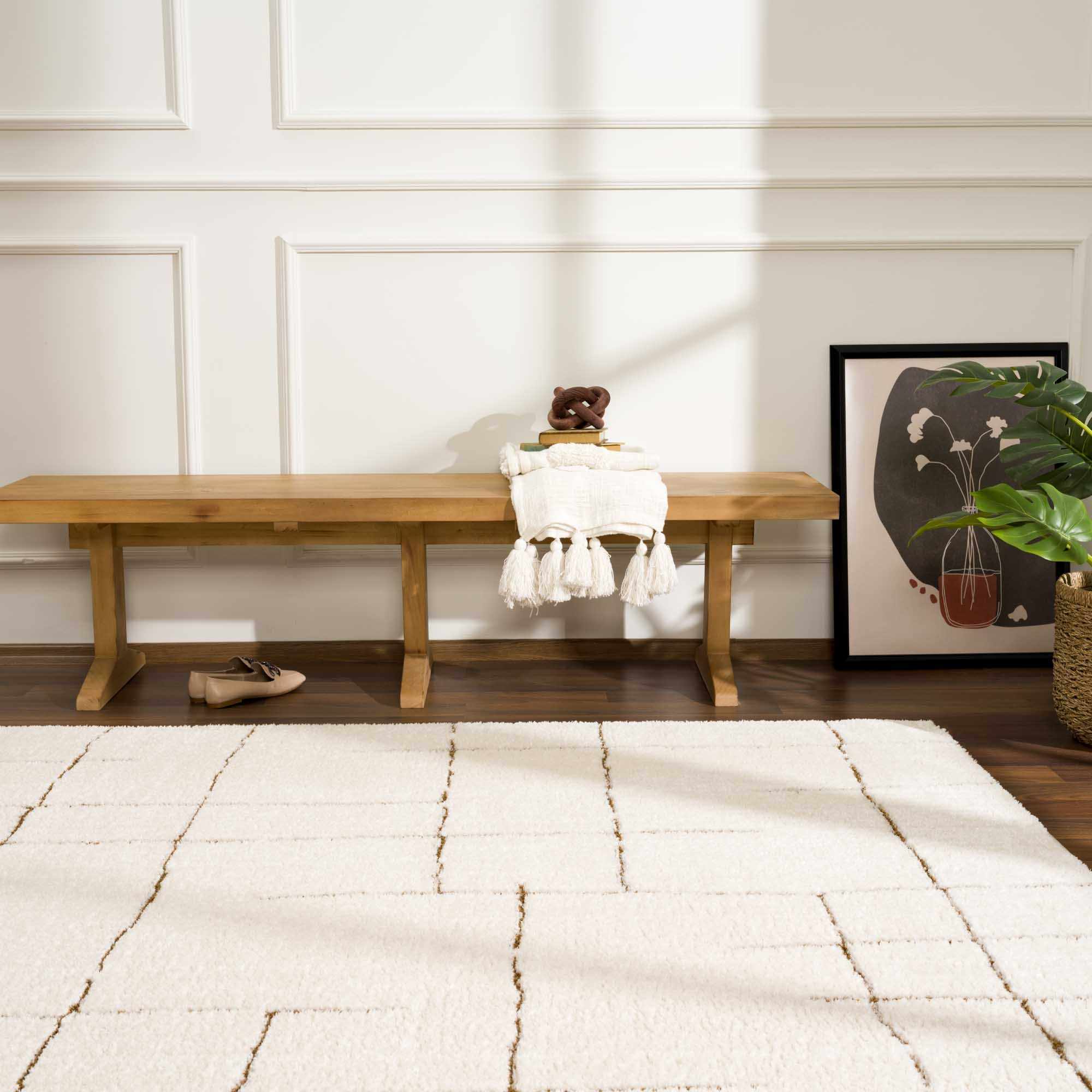 Hauteloom Koume Hallway, Kitchen Runner Rug - High Pile - 2'8" x 7'3"