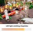 thumbnail image 5 of 1 par de palillos luminosos LED para desmontar palillos accesorios de fiesta disco (naranja), 5 of 5