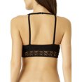 thumbnail image 3 of No Boundaries Juniors' Crochet Lace Bralette Swimsuit Top, 3 of 8