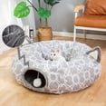 thumbnail image 1 of Cama tipo túnel para gatos Luckitty, plegable, 98 x 25 cm, 1 of 8