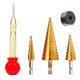 thumbnail image 5 of Juego de 26 herramientas para trabajar la madera: juego de brocas para chaflanar, cortador de roscas para madera, brocas avellanadoras de triple punta., 5 of 5