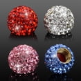 thumbnail image 1 of Tapones de válvulas de neumáticos Diamond - Tapones de neumáticos de pedrería brillantes para coches, SUVs, camiones - Azul, blanco, rojo, rosa - Juego de 4 tapones de plástico ABS universales, 1 of 7