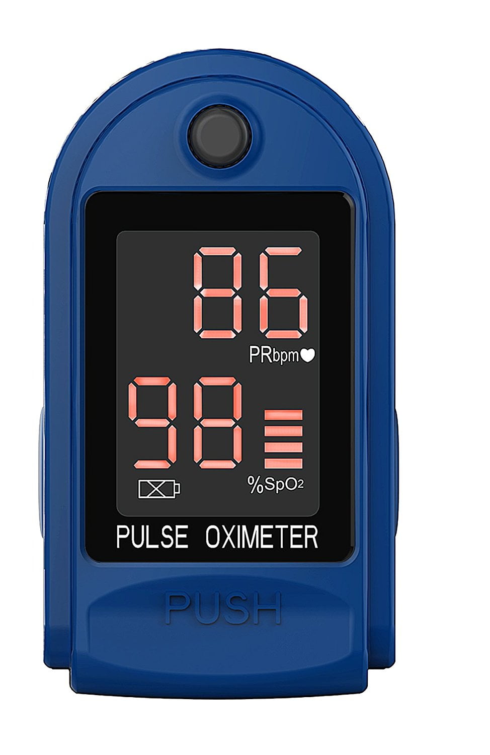 Concord Health Supply EAD Essentials Fingertip Pulse Oximeter Blood