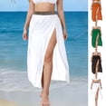 thumbnail image 1 of Sentmoon Jupes Taille Haute Jupes Mini pour Femmes en Maille Douce et Confortable Coupe Régulière Jupes Mini pour l'Été et Temps Chaud P-4TG, 1 of 6