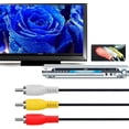 thumbnail image 5 of HDMI a RCA TV Cable HDMI macho a 3 RCA macho Av Cable Video Audio componente convertidor adaptador 1080P Cable para HDTV negro 5 pies/1,5 m Adepaton CZDZ-HY46, 5 of 5