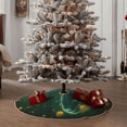thumbnail image 6 of Balery Jelly Fish Printed Christmas Tree Skirt , Merry Christmas Party Christmas Tree Decoration,Adjustable Tree Skirt-36", 6 of 8