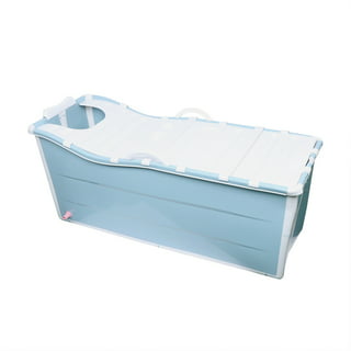 ANJORALA 27.6in Foldable Bathtub for Adult,Portable Folding