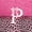 Pink Brown 11, variant on Manfei Cute Letter A Twin Sheets,Pink Leopard Print Bedding,3pcs