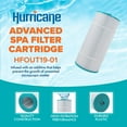 thumbnail image 2 of Hurricane HF-OUT19-01 Advanced Spa Filter Cartridge Outer Filter Replacement, 2 of 6