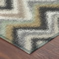 thumbnail image 3 of Addison Rugs Chantille Indoor/Outdoor Transitional Geometric Charcoal Machine Washable Rectangle Rug, 10' x 14', 3 of 8