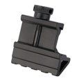 thumbnail image 4 of 5X4.5cm Black 45 Degree Side Rail Mount Offset Rail Mount For Flashlight Outdoor (black) Dt2788, 4 of 4