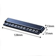 thumbnail image 3 of Car Phone Number Card Compact Universal Temporary Parking Phone Number Card Single Number Gray, 3 of 3