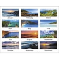 thumbnail image 5 of At-A-Glance 2022 Seascape Panoramic Monthly Desk Pad, Large, 21 3/4" x 17", 5 of 8