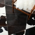 thumbnail image 6 of SAFAVIEH Studio Leather Yasim Geometric Area Rug, Dark Brown/Ivory, 5' x 8', 6 of 8