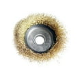 thumbnail image 6 of SPRING PARK Metal Cleaning Steel Wire Rust Removal Polishing Wheel Brass Brush Grinding Disc, 6 of 6