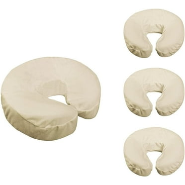 Spa Luxe Flannel Face Rest Covers - 4 count