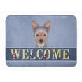 thumbnail image 1 of Carolines Treasures BB1418RUG Yorkie Puppy Welcome Machine Washable Memory Foam Mat, 1 of 4