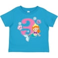 thumbnail image 3 of Inktastic I Am 3 Years Old Birthday with Mermaid Girls Toddler T-Shirt, 3 of 5