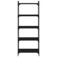 thumbnail image 2 of vidaXL Bookcase 5-Tier Black 60x30x154 cm Engineered Wood, 2 of 5
