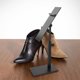 thumbnail image 4 of unbranded Estante Para Zapatos De Acero Inoxidable Negro Ajustable Para Uso En Hogar Y Exhibición, 4 of 8
