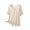 Beige, variant on Summer Tops for Women Thin V Neck Short Sleeve Tee with Split Breathable Soft T-Shirts Comfortable Basic Clothes