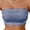 Blue, variant on Women's Lace Push Up Bandeau - Strapless Cross Back with Side Support, Gathers Secondary Breasts for Confident Night Out Look