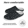 thumbnail image 6 of Kdxio Wireless Antenna Icon Women's Men's Slippers Plush Slip-On House Slipper for Winter Indoor Soft Cushion Non-slip Fluffy Slides Slippers-39/40, 6 of 7