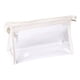thumbnail image 1 of Juego de bolsas de maquillaje transparentes, bolsa de viaje para cosméticos transparente de 2 piezas, protector solar de plástico impermeable transparente de PVC grande aprobado, 1 of 5
