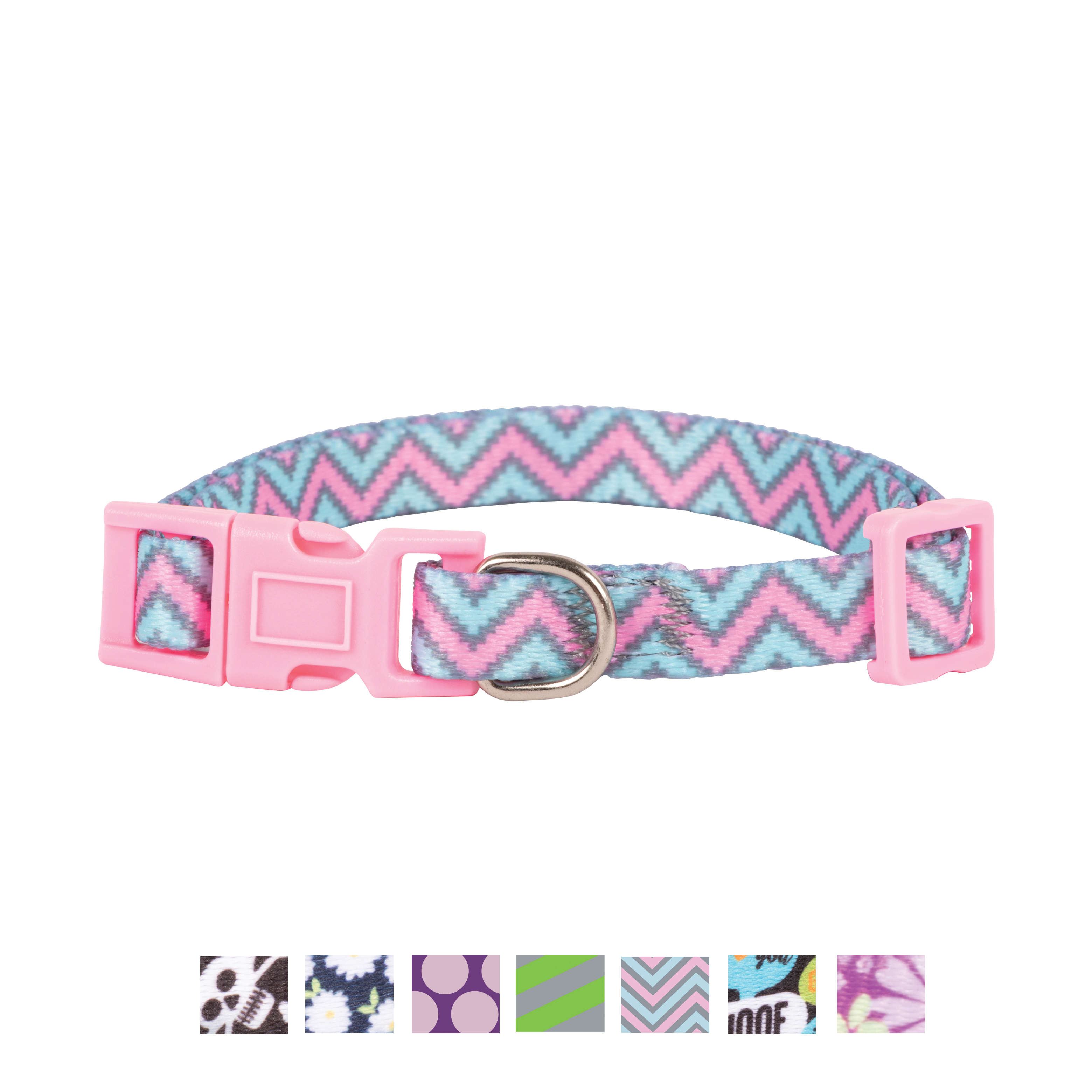 Vibrant Life Fashion Unicorn Dog Collar, Pink, Small