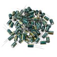 thumbnail image 1 of Condensador electrolítico radial de aluminio 220uF 25V Vida 8 x 12 mm 80pcs, 1 of 3