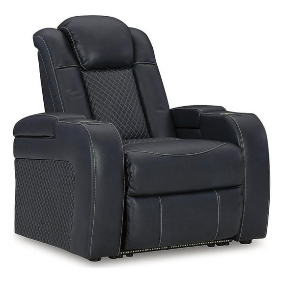 Signature Design by Ashley Fyne-Dyme Sapphire Power Recliner