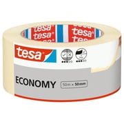 tesa Paper Masking Tape for a Broad Range of Indoor Applications - 1.9in x 50m