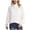 White, variant on Ediodpoh Cozy Women's Loose Knit Turtleneck Sweater Pullover Long Sleeve with Pattern Womens Sweaters White XXL