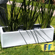 thumbnail image 2 of Maceta de Fibra de Vidrio Mod. Jardinera 80x25x25cm Blanco Fibra Formas Fibraformas de México Jardinera 802525 Blanco, 2 of 6