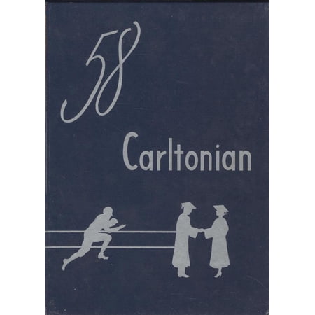 (Custom Reprint) Yearbook: 1958 Carlton High School - Carltonian Yearbook (Carlton, MN)