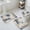 Mutli-Color, variant on Brown Blue Bath Mat 3 Piece Bathroom Rug Set, Vintage Abstract Art Modern Non Slip Bath Rug Contour Mat and Toilet Lid Cover, Absorbent Shower Mats Soft Bath Rugs and Mats Sets