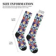 thumbnail image 4 of Sikiie Starfish And Turtle 1 Pairs Compression Socks for Men and Women 15-20 mmHg Running Support Socks, 4 of 7