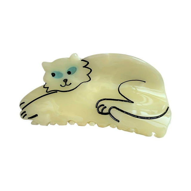 Nouvelle Pince Attrape-Chat à l'Acide Acétique Simple et Adorable Griffe pour Cheveux AccessOPCT Cheveux Chaud W6