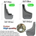 thumbnail image 4 of Mud Flaps For Land Rover Defender 90 110 130 2020 - 2023 Splash Guards, 4 of 5
