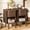 Brown, variant on Easoger Set of 2 Fluted Walnut Nightstands with Charging Station, Mid-Century Modern Bedside Tables with Sliding Tambour Doors, Storage Cabinet & Open Shelf for Bedroom